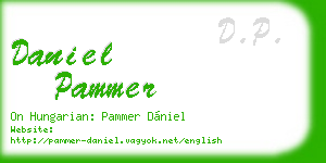 daniel pammer business card